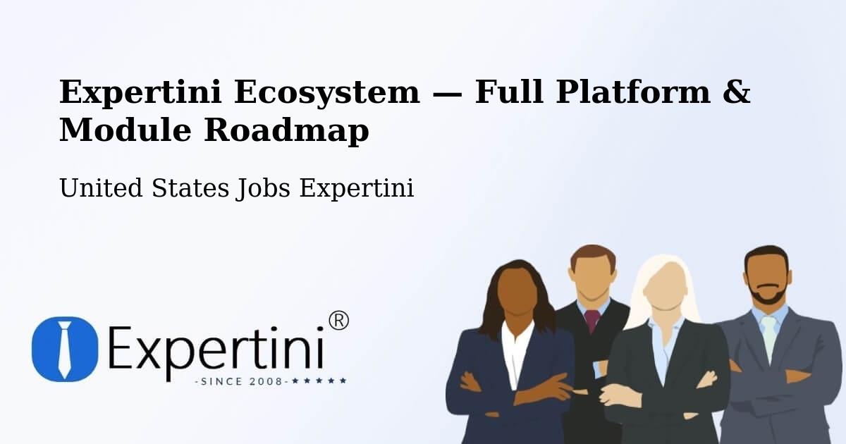Expertini Ecosystem — Full Platform & Module Roadmap – Peebles