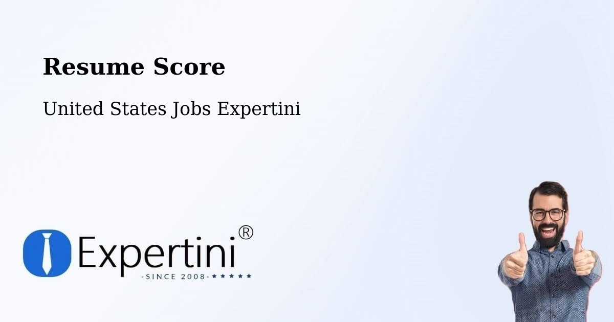 Resume Score & Job Description Match Tool – Peebles - United States Jobs Expertini